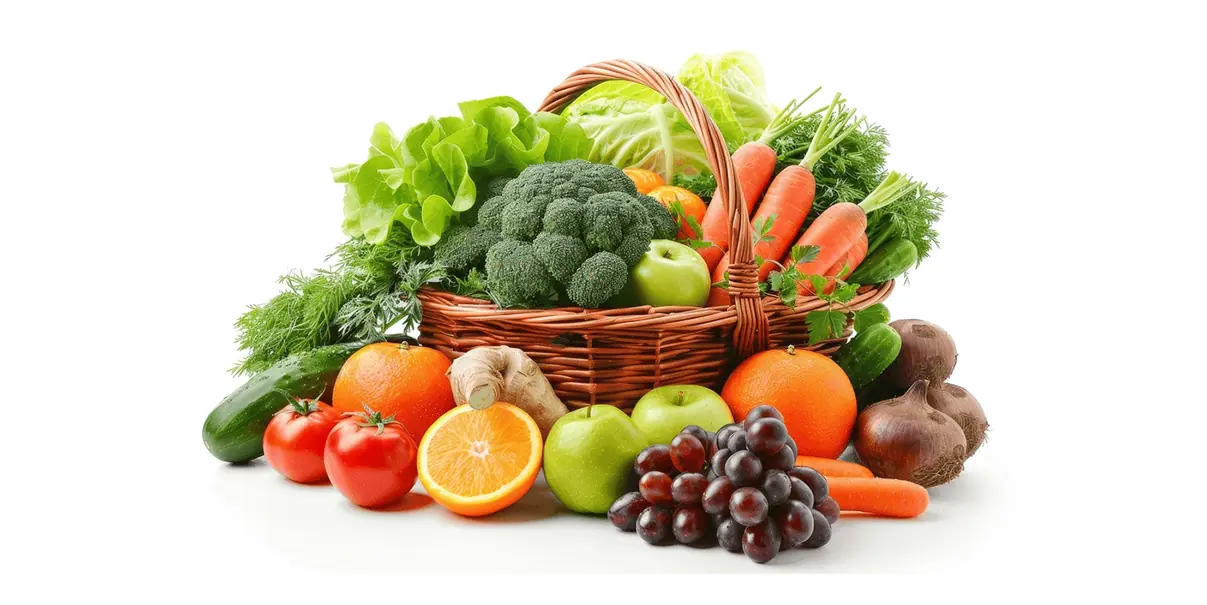 Fruits and vegetables